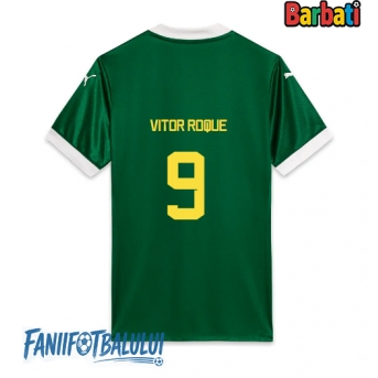 Palmeiras Vitor Roque #9 Tricou Fotbal Replică 2025-26 Barbati Acasa